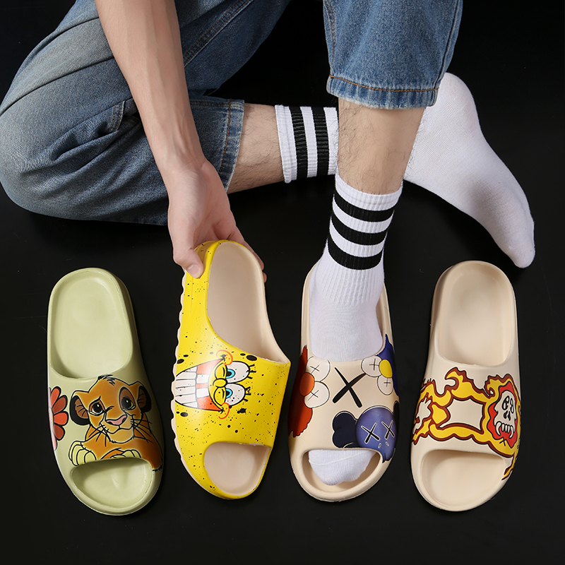 Sesame Street Coconut slippers Men’s trend in summer Putian - Cartaloq